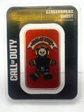 Call of Duty "Gingerbread Ghost" 1oz Pure Silver Bar