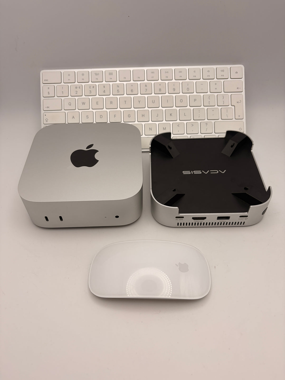 Mac Mini Pro M4 Chip with Dock, Apple Keyboard and Apple Mouse