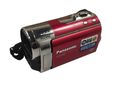 Panasonic SDR-S50 Camcorder Red, Grade B