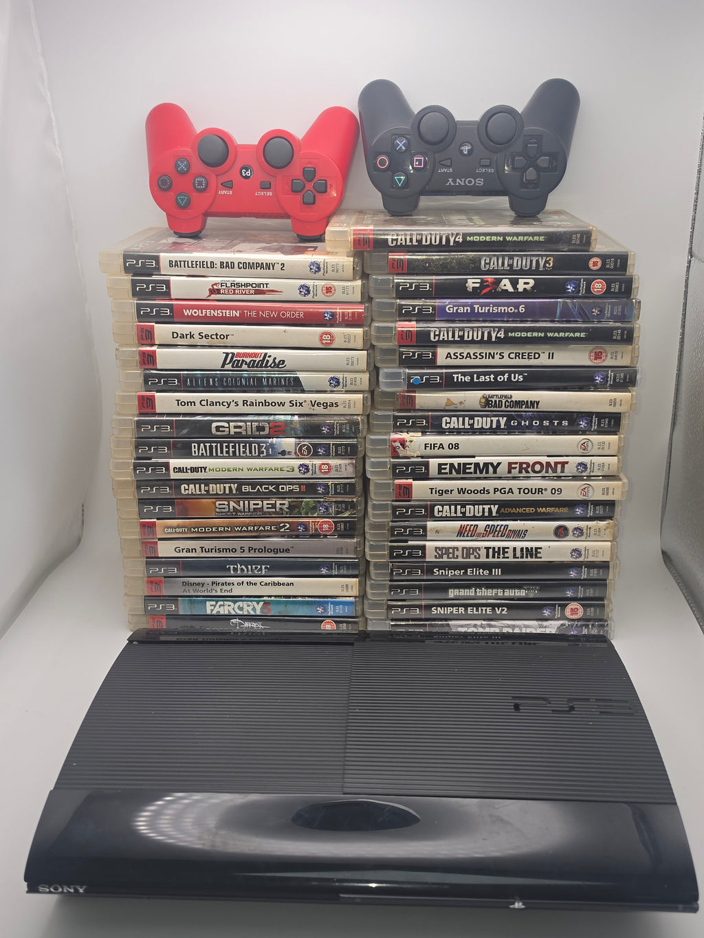 Sony PS3 Super Slim 500GB Black, Grade B