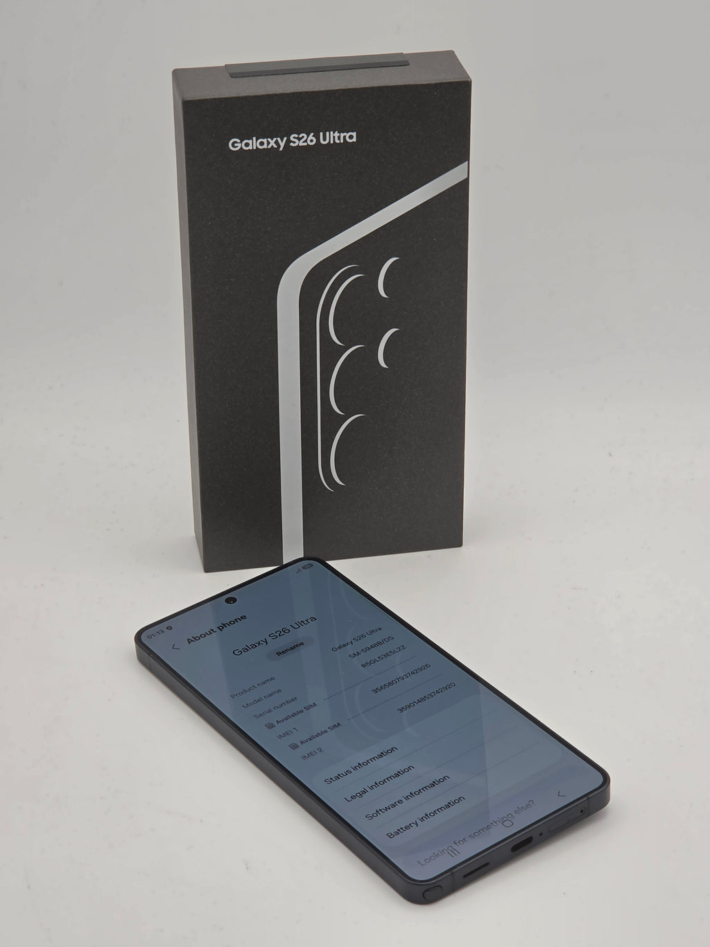 Samsung Galaxy S26 Ultra 256GB Black, Grade A