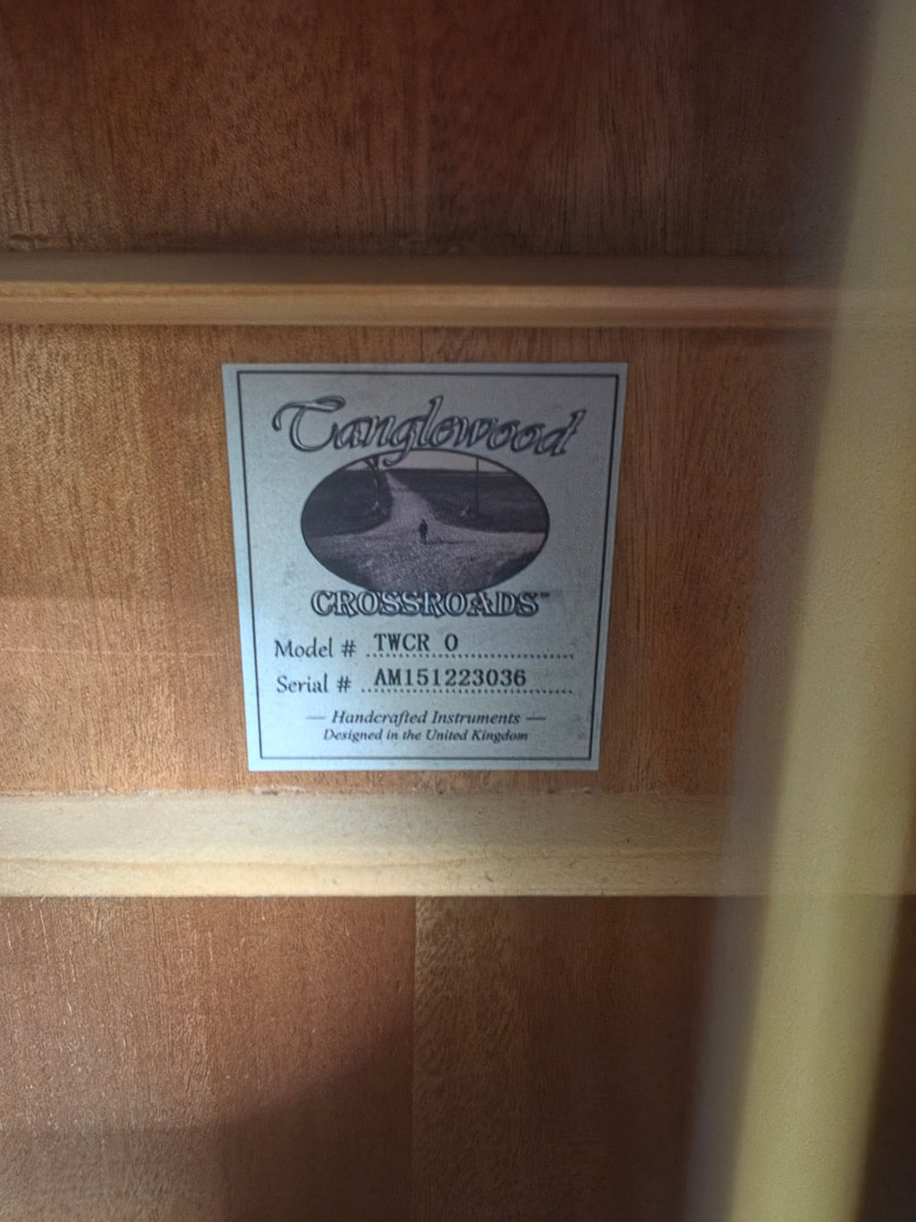 Tanglewood Crossroads Orchestra Acoustic Guitar, Grade A