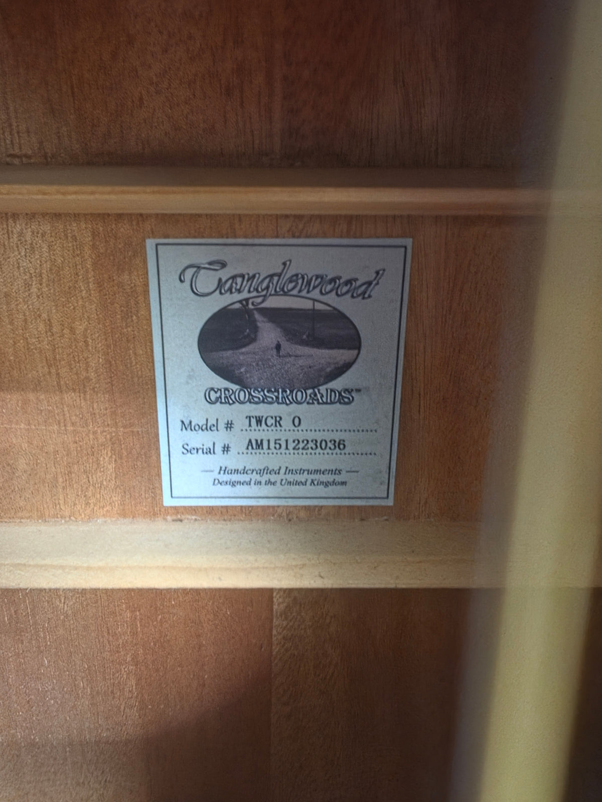 Tanglewood Crossroads Orchestra Acoustic Guitar, Grade A