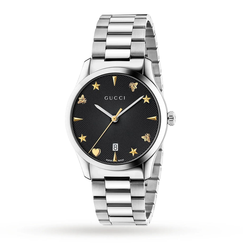 Gucci G timeless watch Silver, Grade B