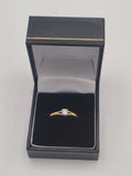 18ct Gold Engagement Ring, Size K, 3.44G