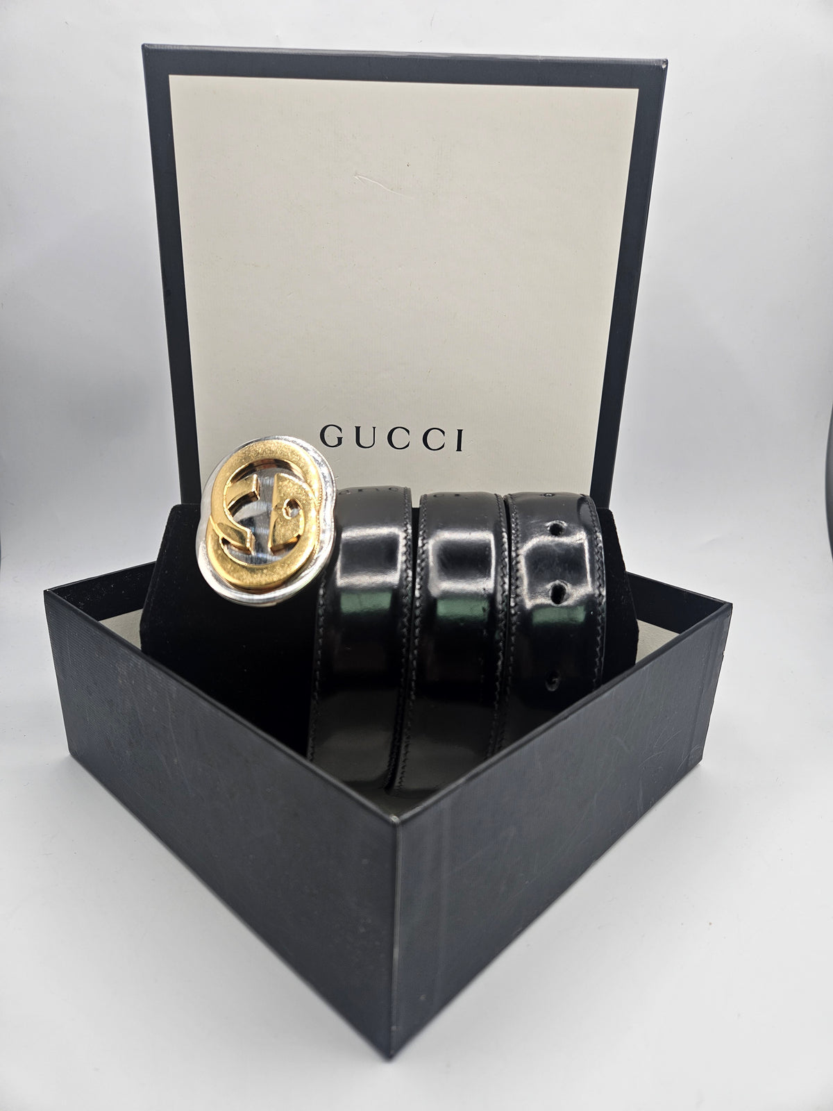 Gucci Belt Black, Grade C