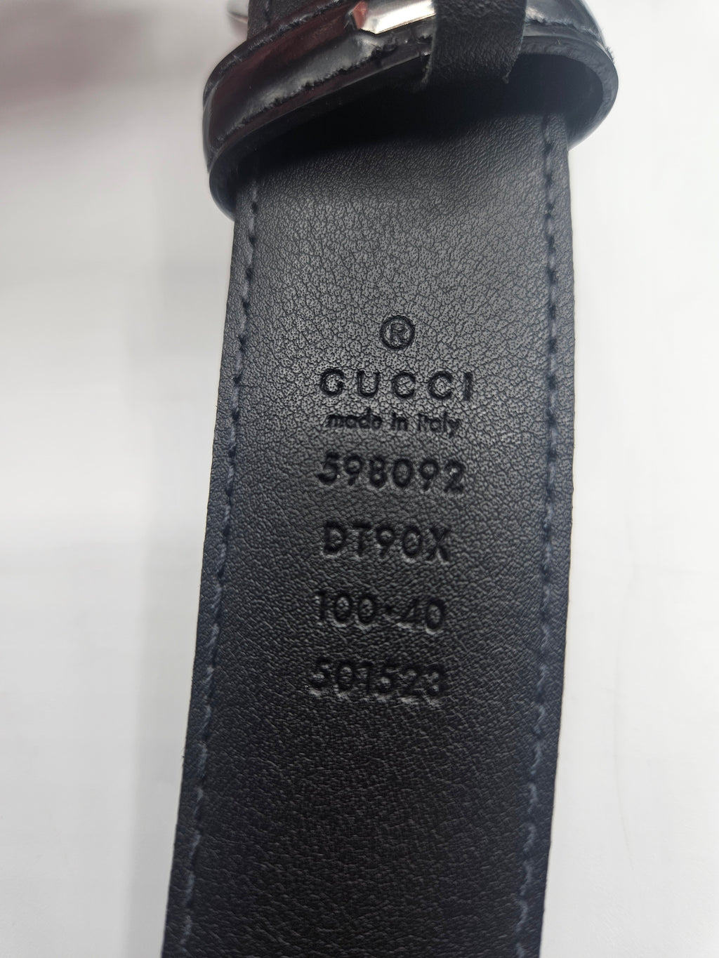 Gucci Belt Black, Grade C