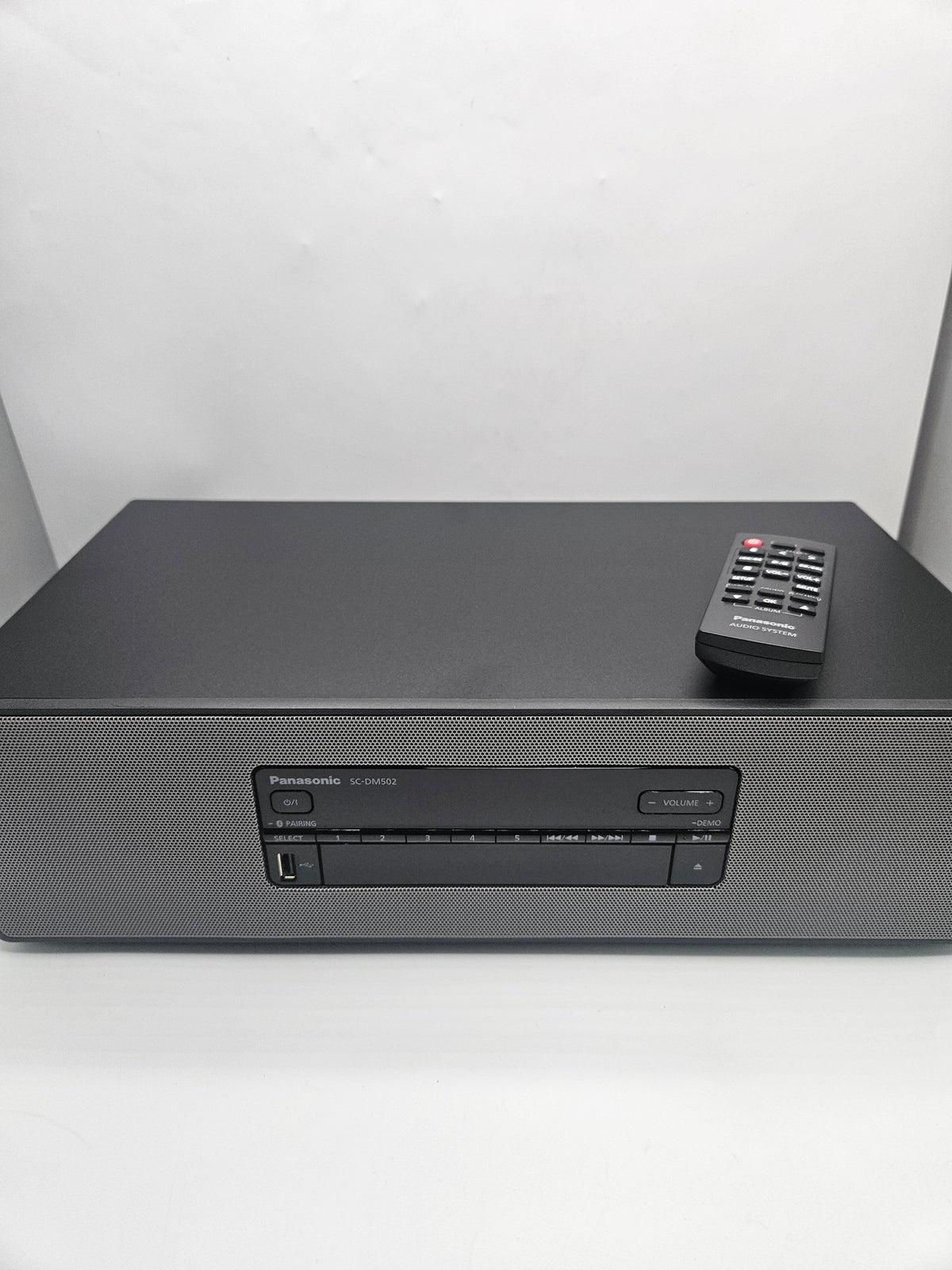 Panasonic sc-dm502 bt speaker/hifi Black, Grade A