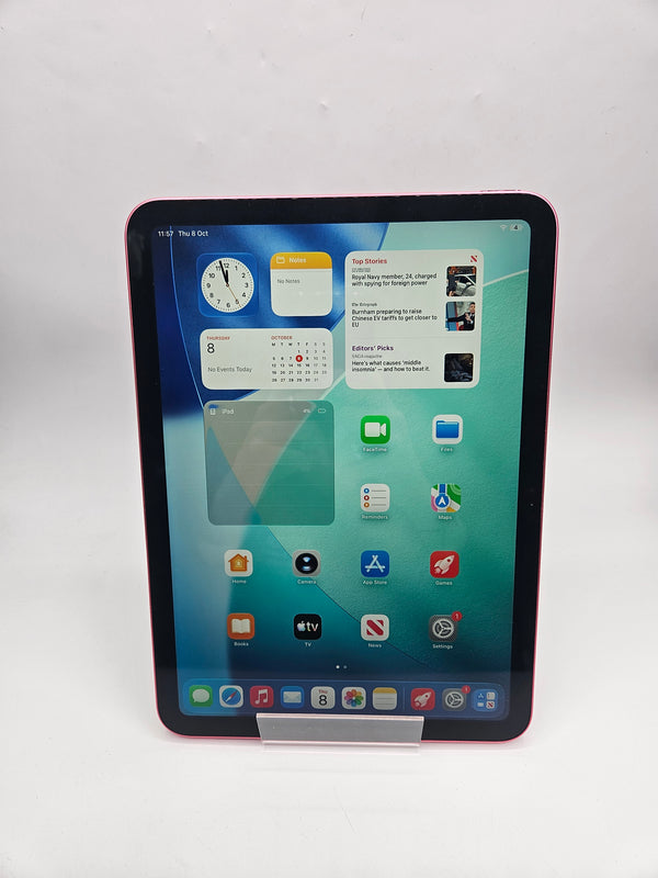 Apple iPad (10th gen) 64GB Pink, Grade B