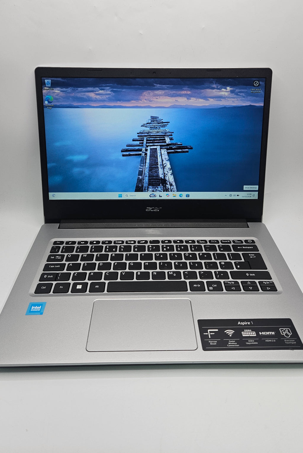 Acer Aspire 1 64GB Silver, Grade B