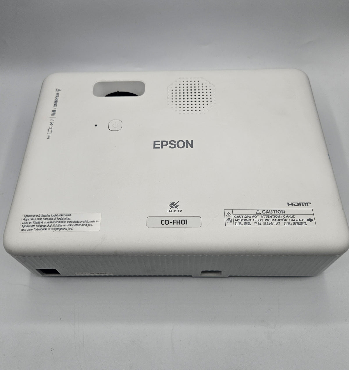 Epsom 4K Projector White, Grade B