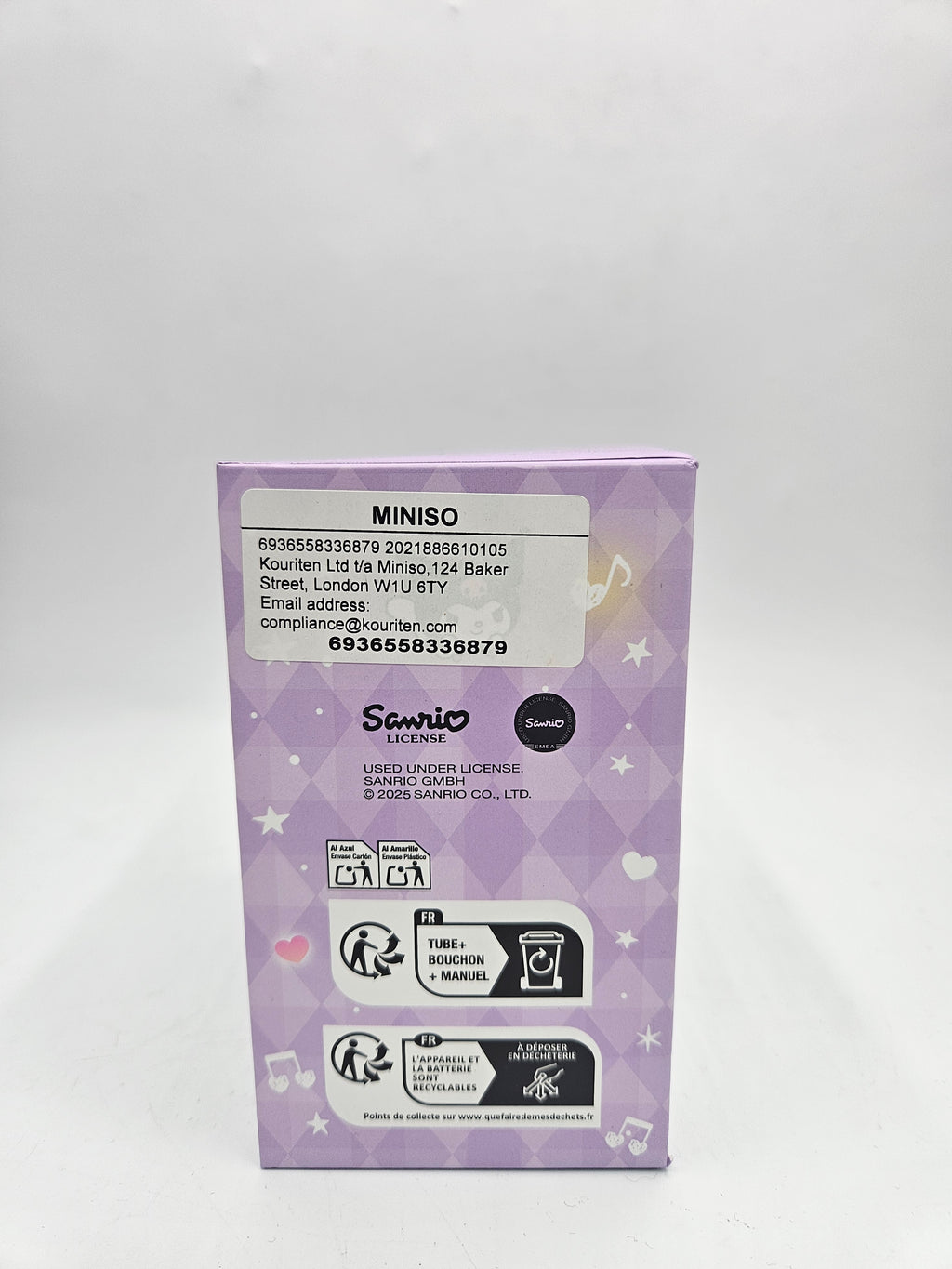 Miniso Wireless Speaker Purple. Grade A