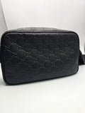 Gucci GG Emblem Small Crossbody Bag Black, Grade B