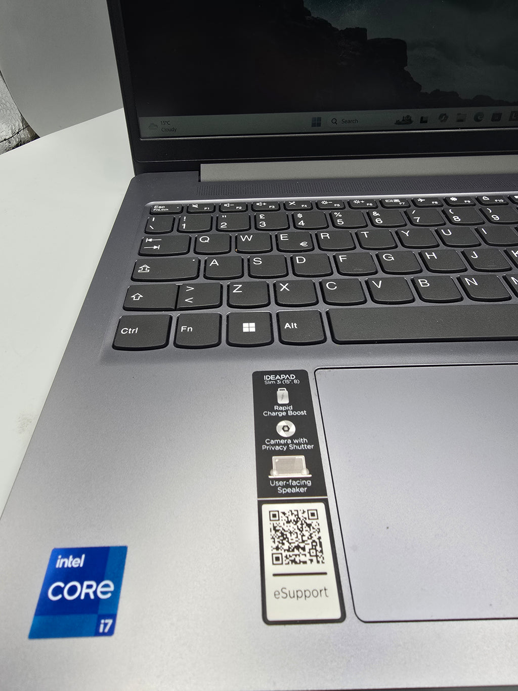 Lenovo Idea Pad Slim 3 16GB RAM 512GB SSD 13th Gen i7 Grey, Grade C