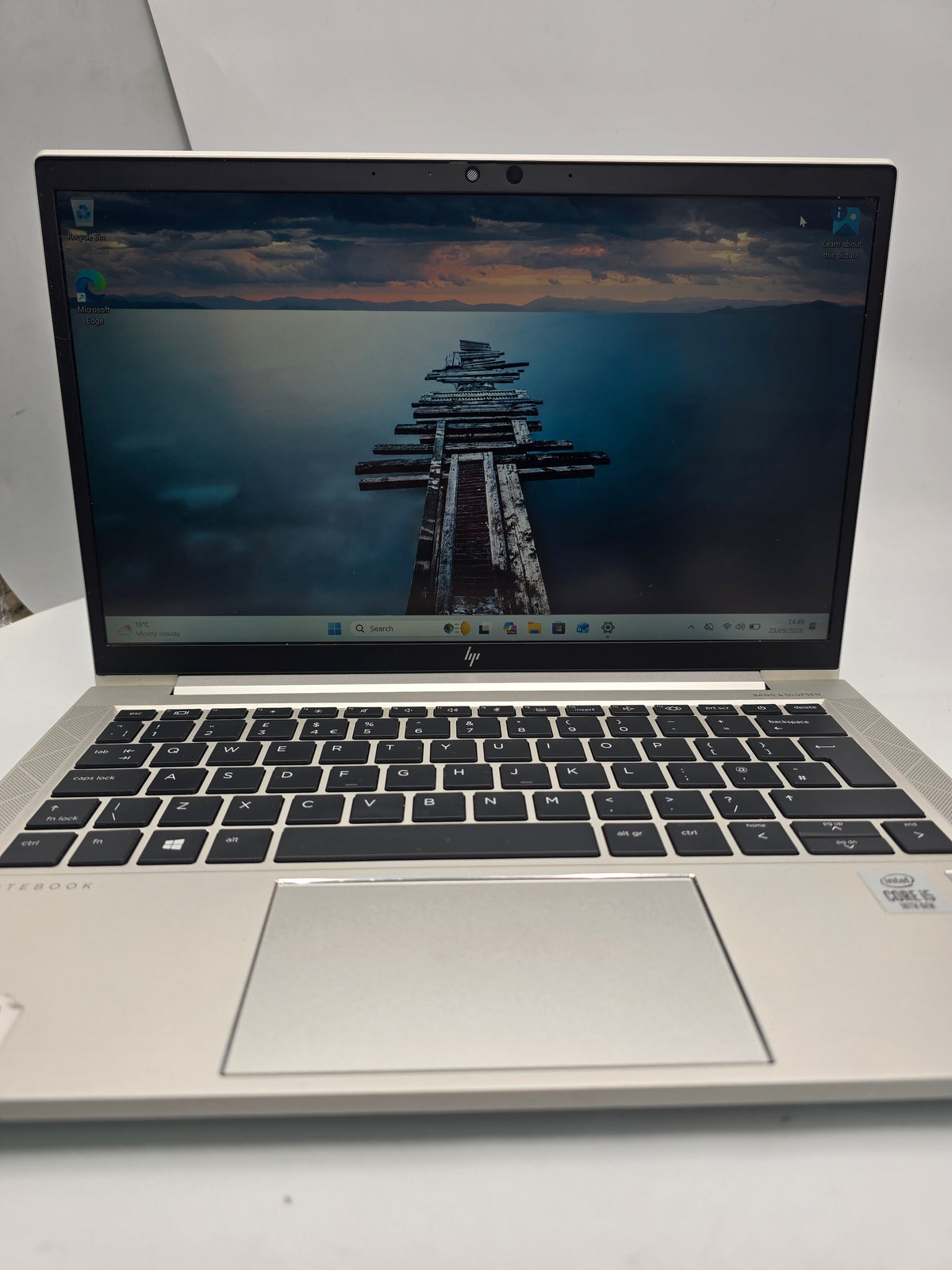 HP Elitebook  8GB Ram  536GB SSD Silver, Grade B