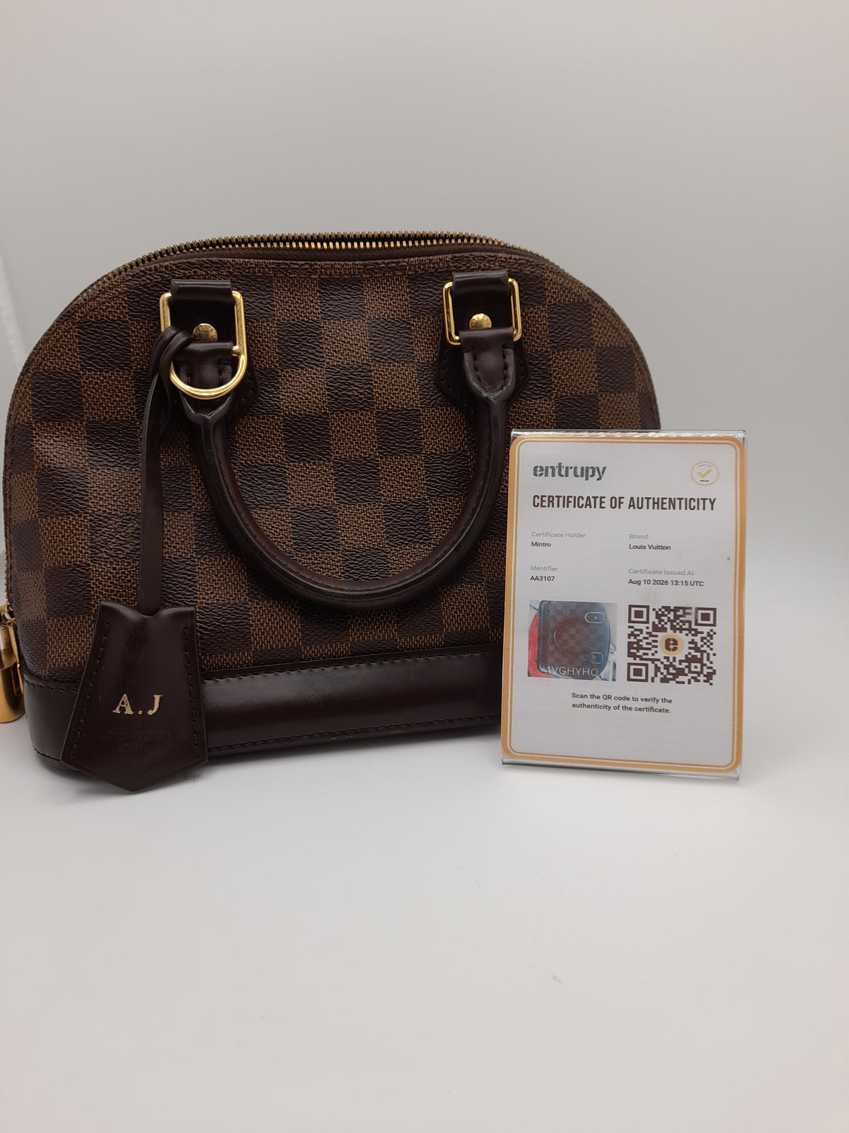 Louis Vuitton Alma BB Bag, Grade B