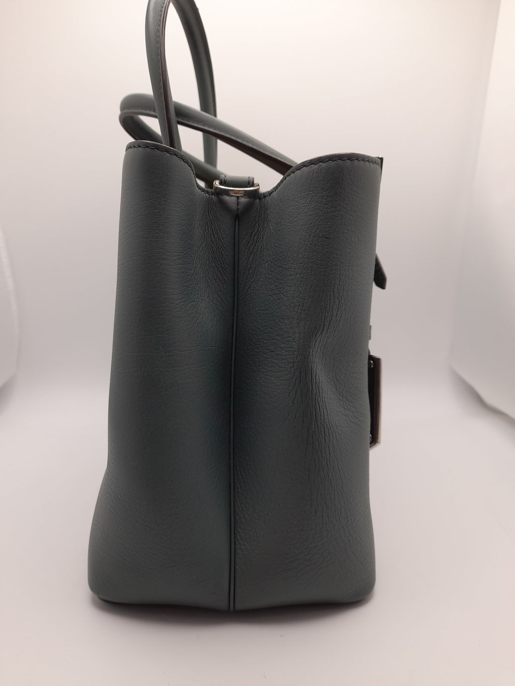Fendi Petite 2 Jours Tote Bag, Green, Grade B