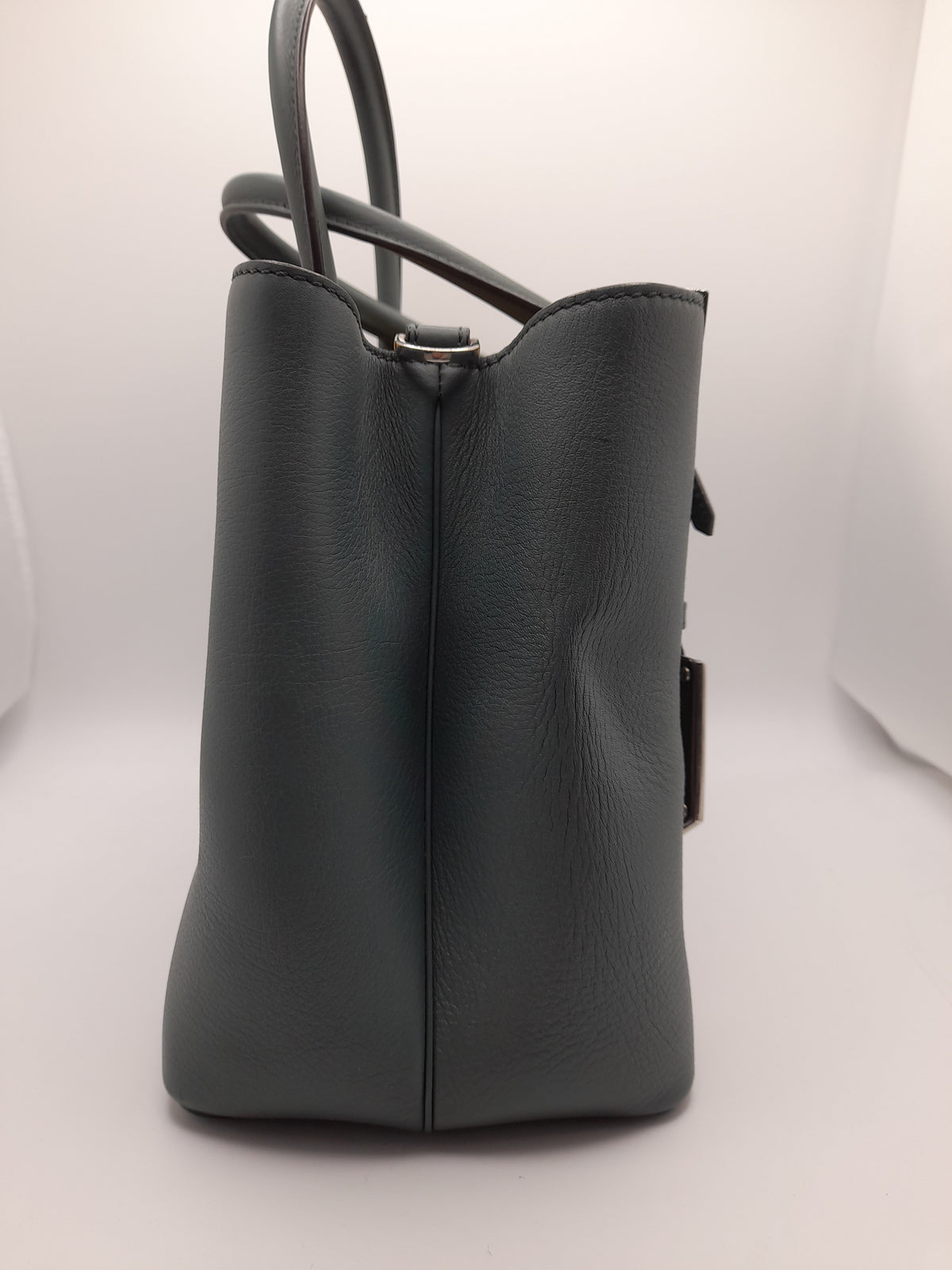 Fendi Petite 2 Jours Tote Bag, Green, Grade B