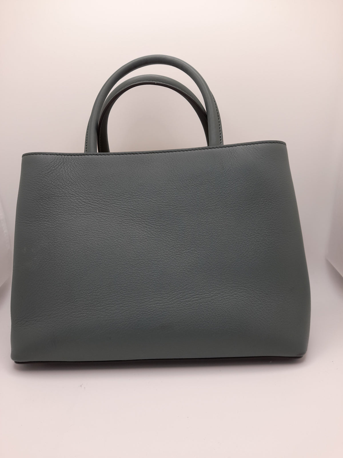 Fendi Petite 2 Jours Tote Bag, Green, Grade B