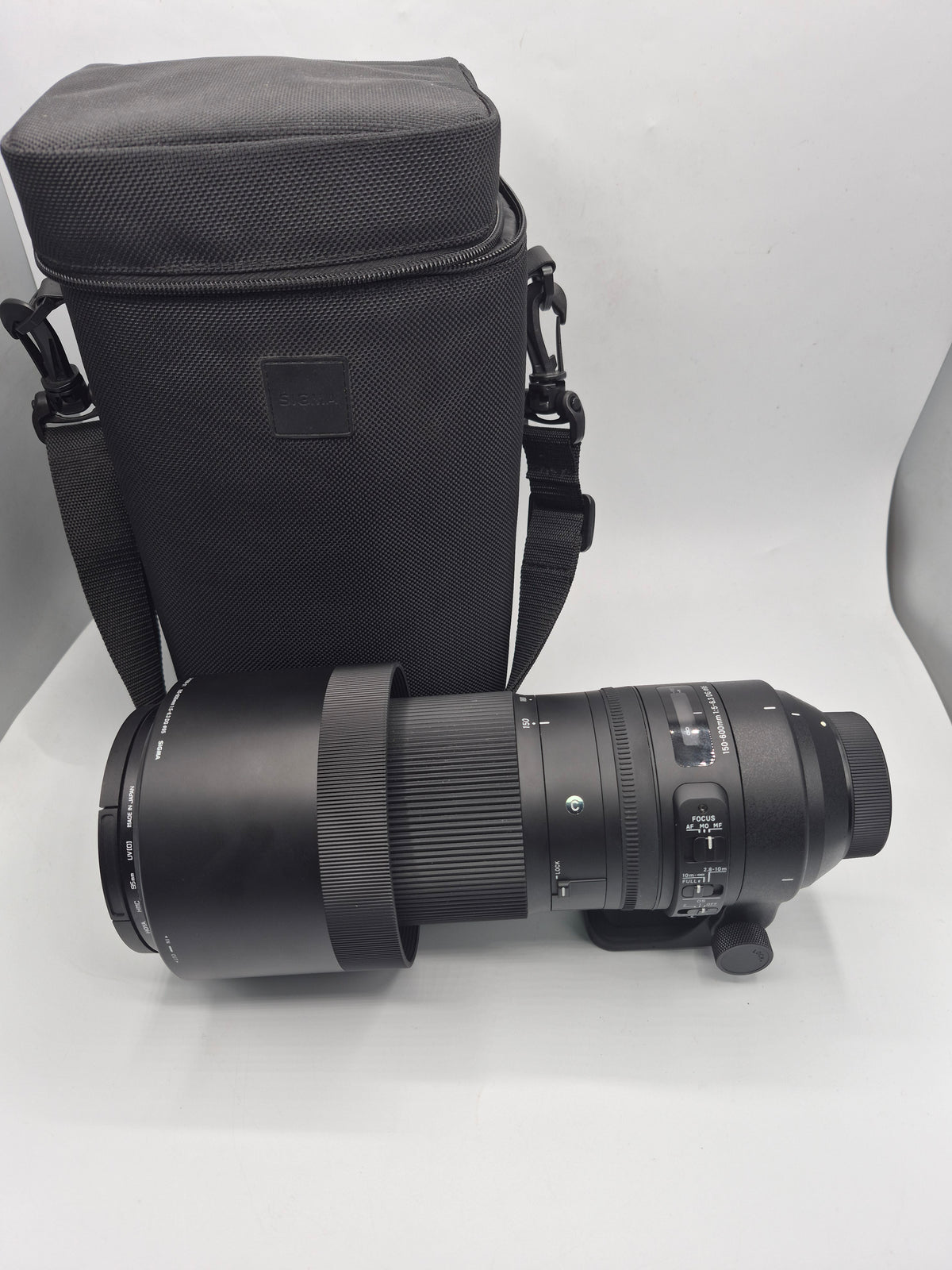 Sigma Contemporary 150-600mm f/5-6.3 Telephoto Zoom Lens Nikon F 95mm Black, Grade B