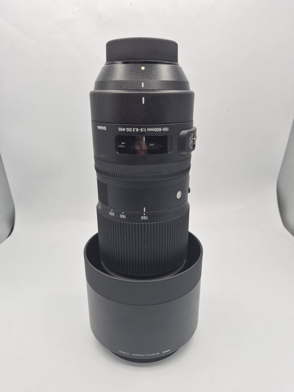 Sigma Contemporary 150-600mm f/5-6.3 Telephoto Zoom Lens Nikon F 95mm Black, Grade B