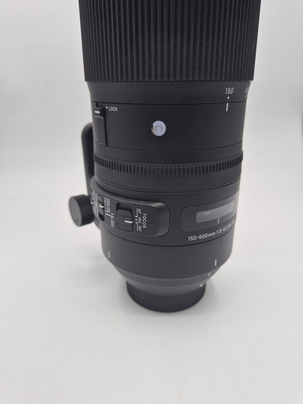 Sigma Contemporary 150-600mm f/5-6.3 Telephoto Zoom Lens Nikon F 95mm Black, Grade B