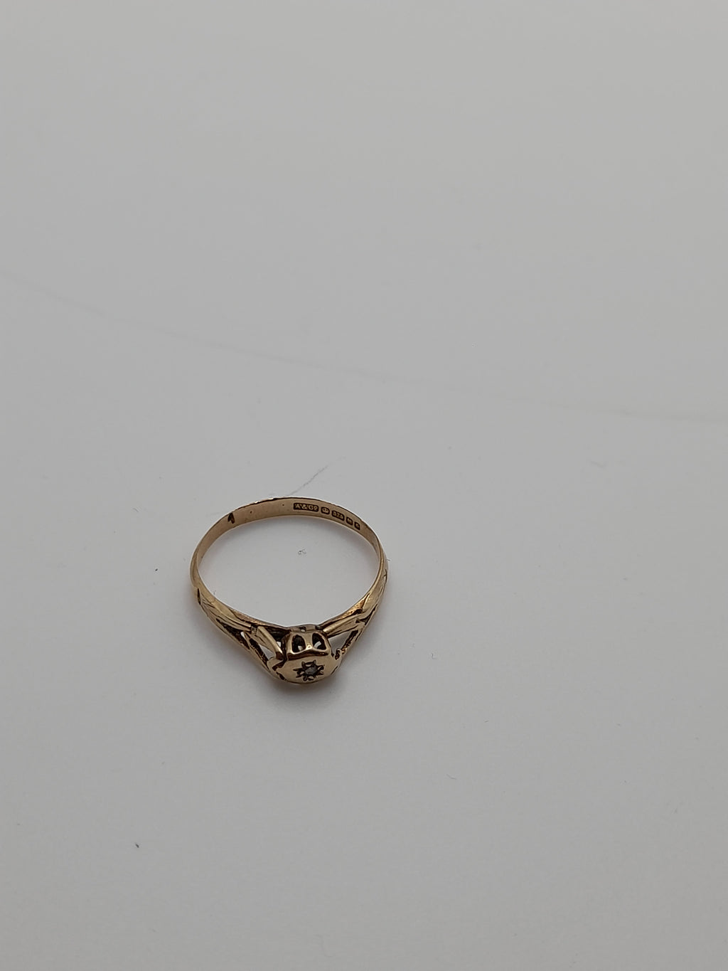 9ct,1g,Size M,Gold Ring