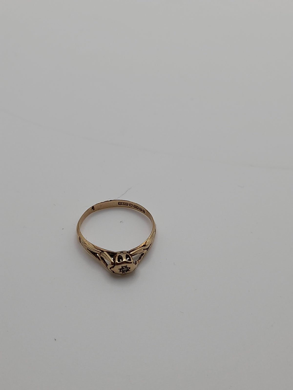 9ct,1g,Size M,Gold Ring