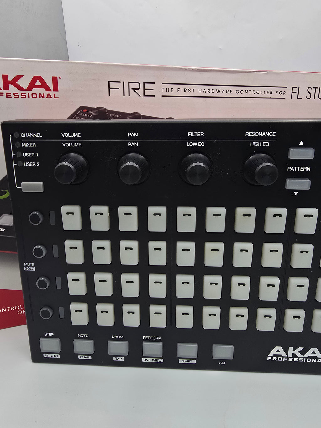 Akai Fire Hardware Controller for FL STUDIO Black, Grade B