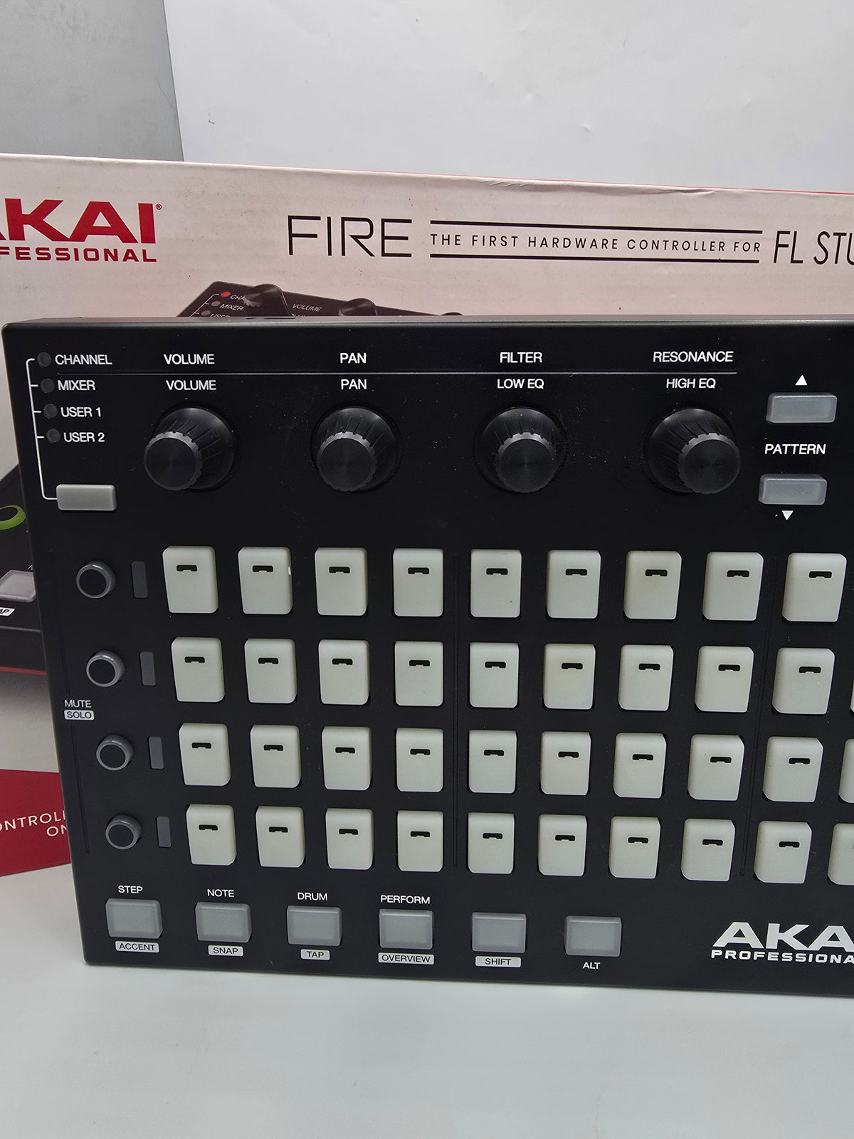 Akai Fire Hardware Controller for FL STUDIO Black, Grade B