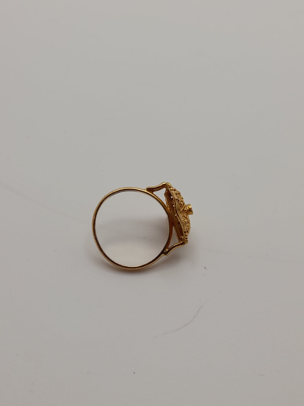 21ct, 3.8g,Size N, Gold Ring
