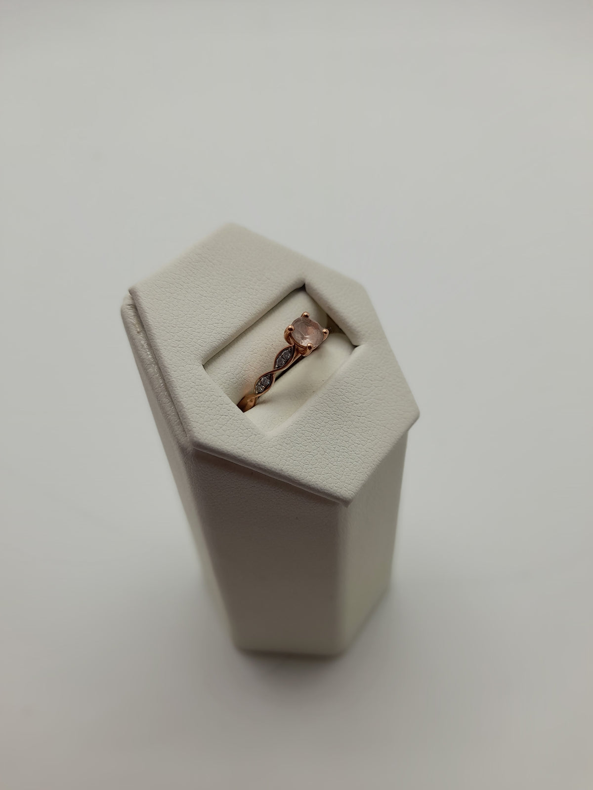 9ct,1.6g,Size I,Pink Stone Gold Ring