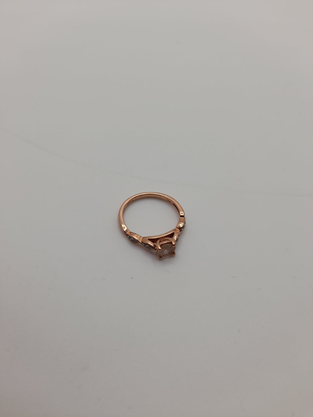 9ct,1.6g,Size I,Pink Stone Gold Ring
