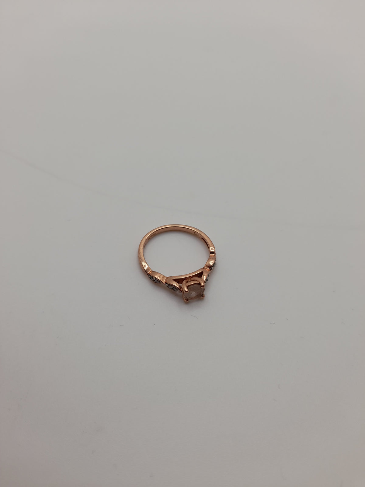 9ct,1.6g,Size I,Pink Stone Gold Ring