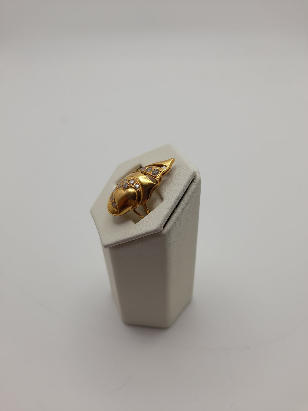 21ct,5.6g,Size P, 'Seashell' Ring