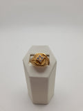 21ct,10g,Size T,4 Stones Gold Signet Ring