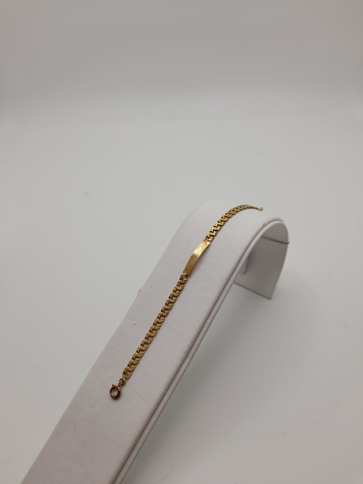18ct, 4.4g, Blank ID Braclet