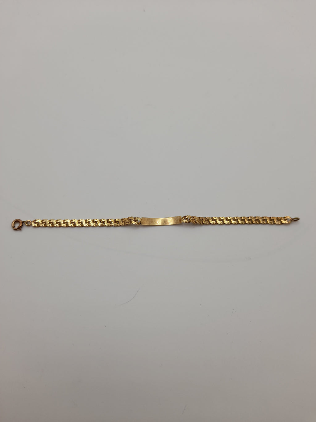 18ct, 4.4g, Blank ID Braclet
