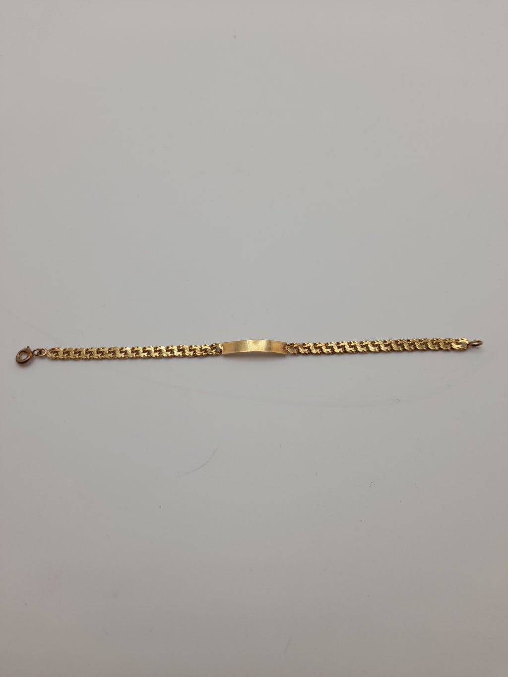 18ct, 4.4g, Blank ID Braclet