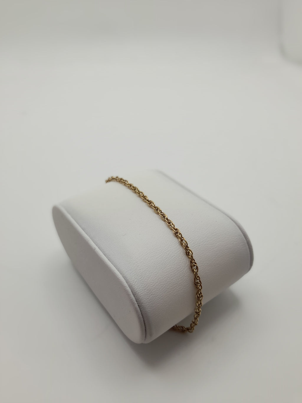 9ct,2.1g,'Rope' Bracelet