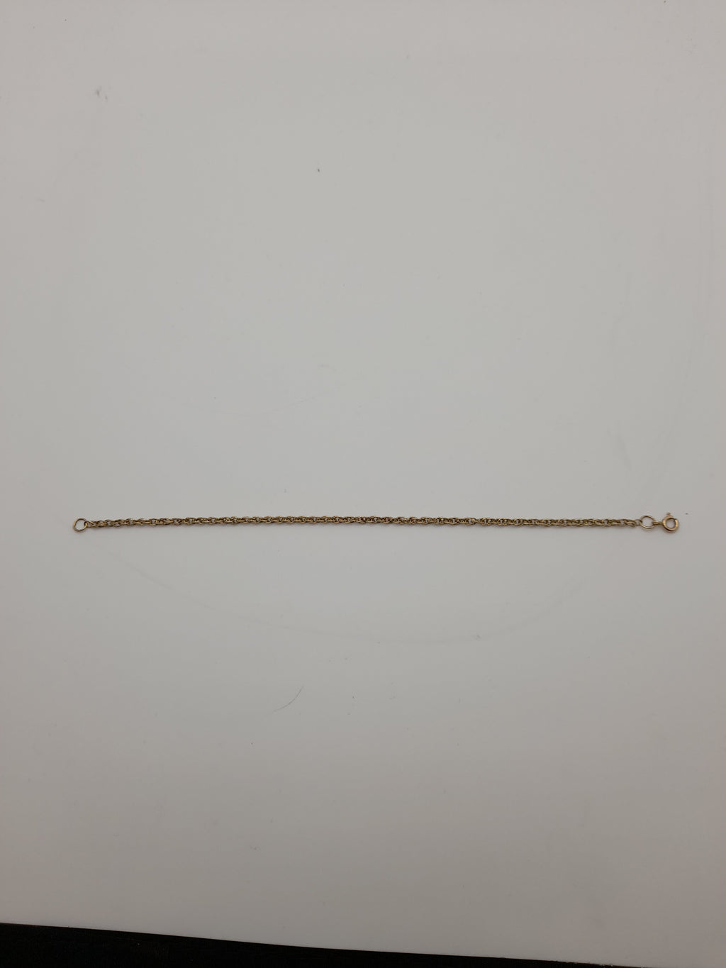 9ct,2.1g,'Rope' Bracelet