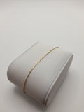 9ct,0.5g,Simple Gold Bracelet