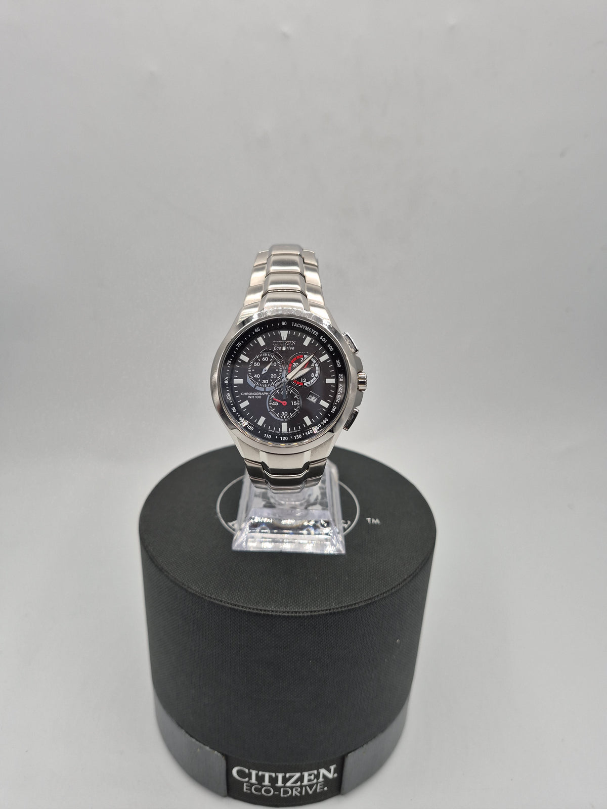 Citizen Eco-Drive Chronograph Watch Silver, Grade - B