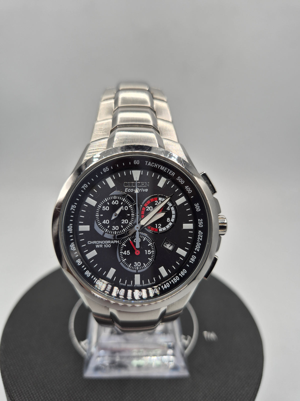 Citizen Eco-Drive Chronograph Watch Silver, Grade - B