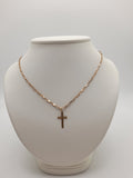 9ct,4.4g,Gold Cross Chain