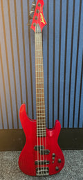 Aria pro II Mab-40 magna series Bass Guitar Red, Grade Good