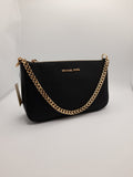 Michael Kors Jet Set, Medium Saffiano leather crossbody bag, Grade A