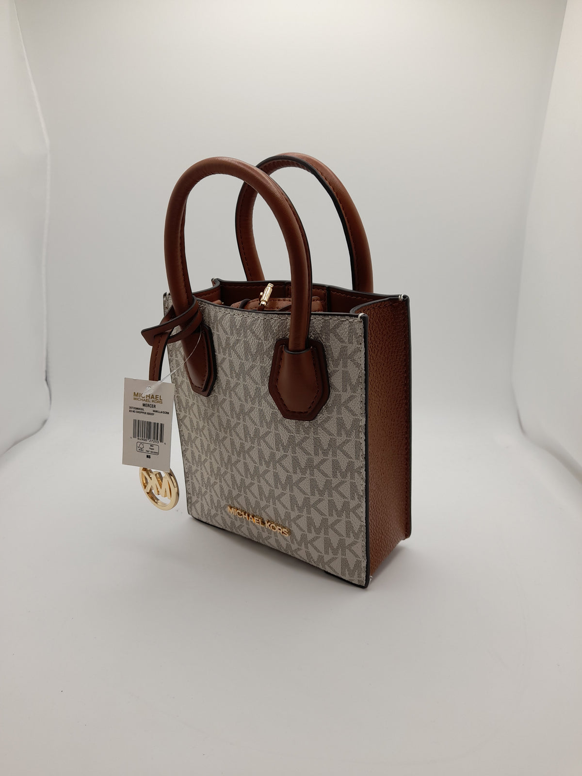 Michael Kors Mercer Extra-small logo crossbody bag, Grade A