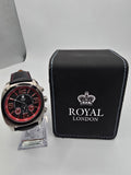 Royal London Gents Watch Black, Grade B
