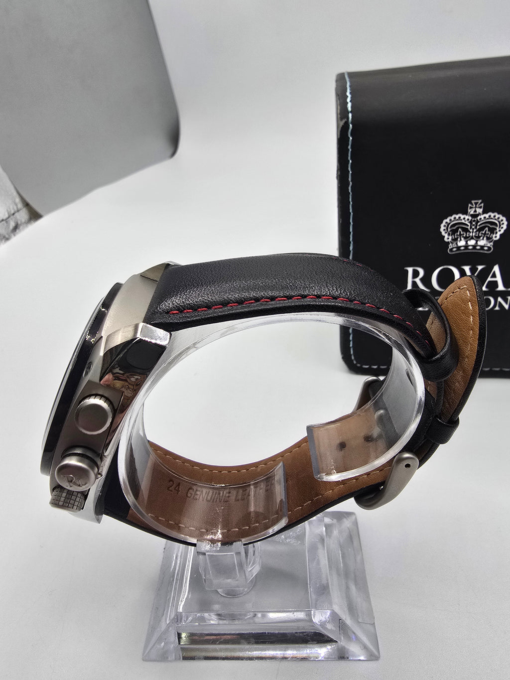 Royal London Gents Watch Black, Grade B